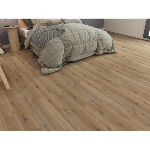 Luxury Vinyl Click-Lock Flooring - Sunset Oak